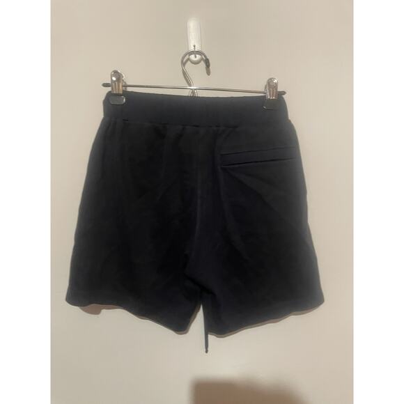COS Cotton Shorts Women's Sz Sm Navy High Rise Elasticized Waist Casual - Picture 6 of 7